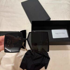 DIOR 30 Montaigne Square Frame Sunglasses